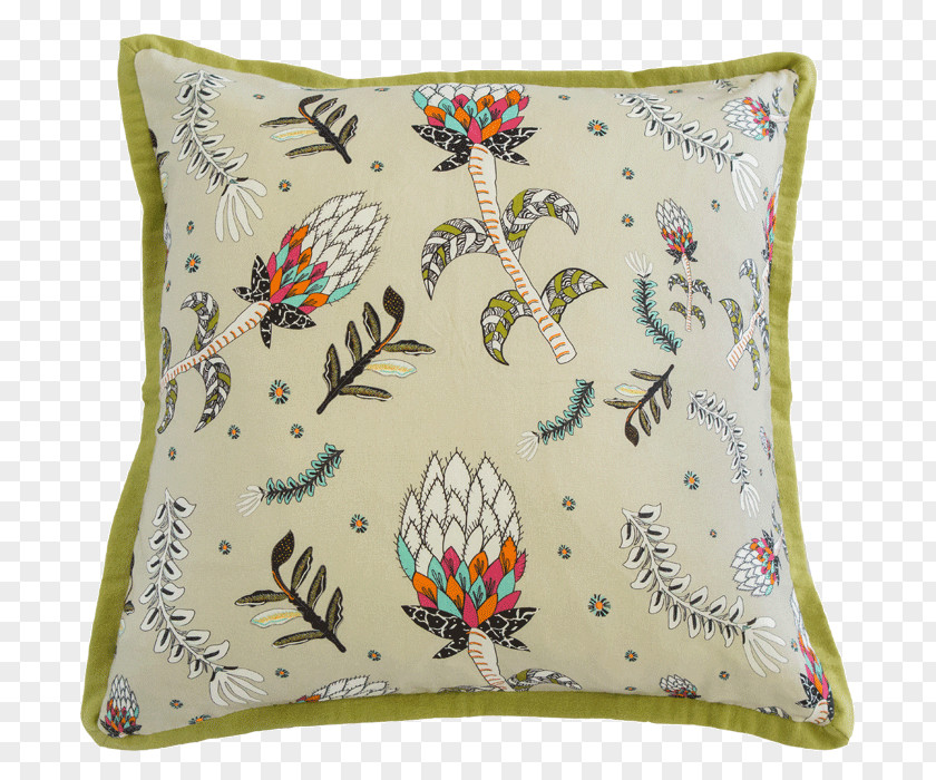 Design Textile Cushion Katazome Throw Pillows PNG