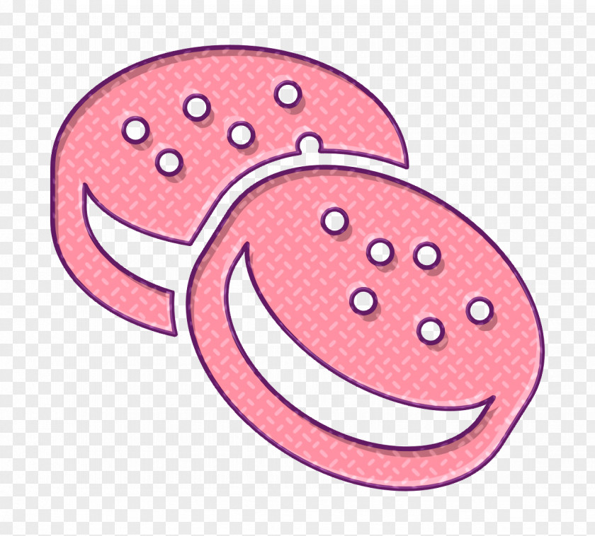 Food Icon Sweet Cookies Couple PNG