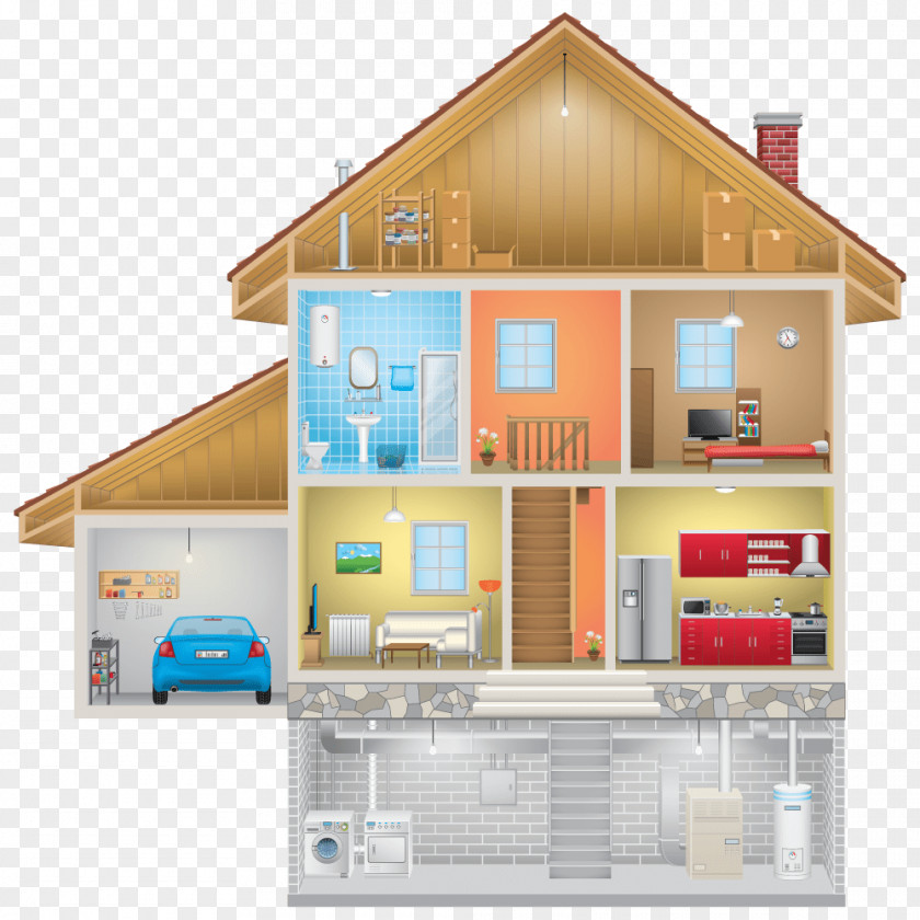 House Attic Plan Home Inspection Basement PNG