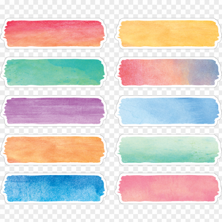 Painting Watercolor Label Plastic PNG