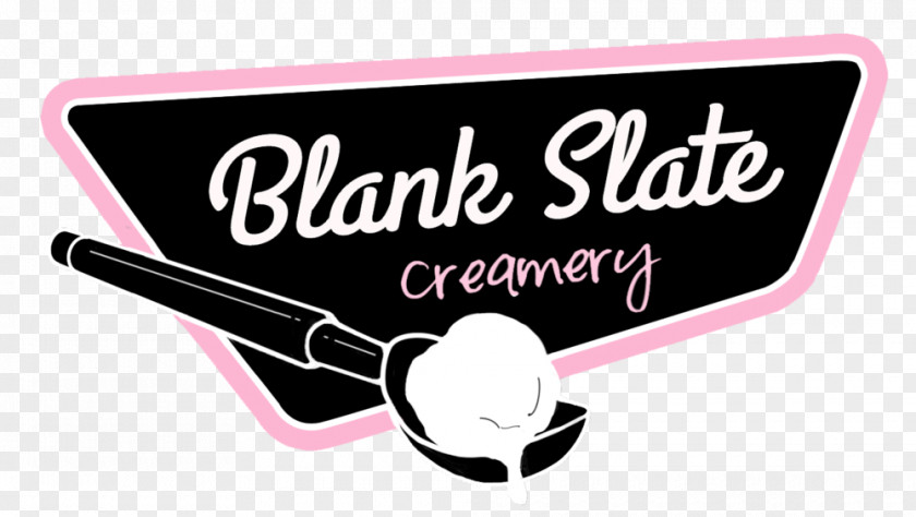 Spaceship Gif Ice Cream Parlor Logo Blank Slate Creamery Brand PNG