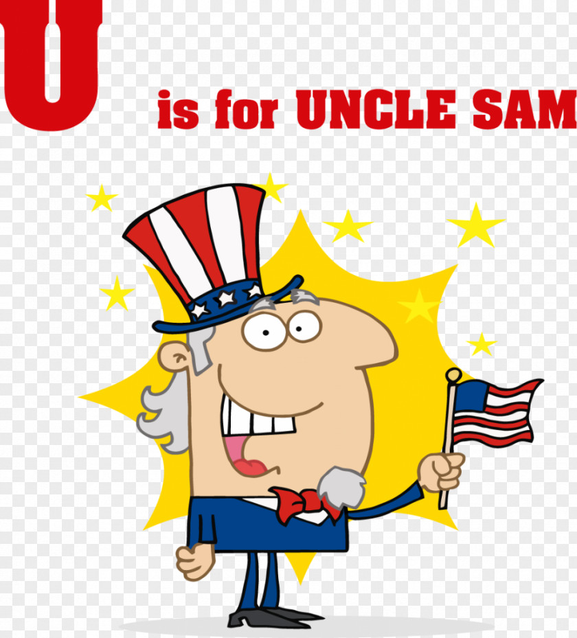 Cartoon Letter United States Uncle Sam Royalty-free Clip Art PNG
