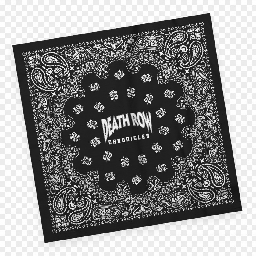 Death Row Records Kerchief Paisley Scarf Headband Clothing Accessories PNG