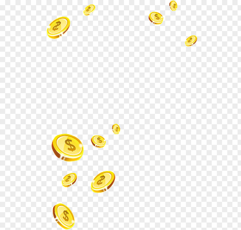 Floating Gold Coins Coin Download U5143u5b9d PNG