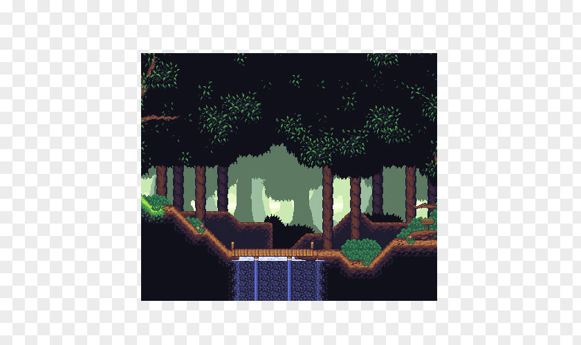 Forest Night Tile-based Video Game Ori And The Blind Platform Pack #2 PNG