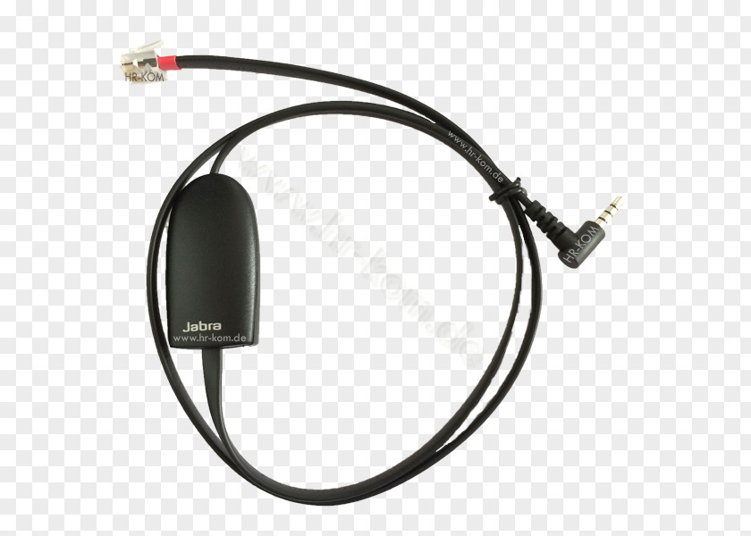 Jabra Headset Adapter Pro 920 Telephone Cable Television PNG
