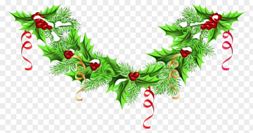 Pine Conifer Christmas Decoration PNG