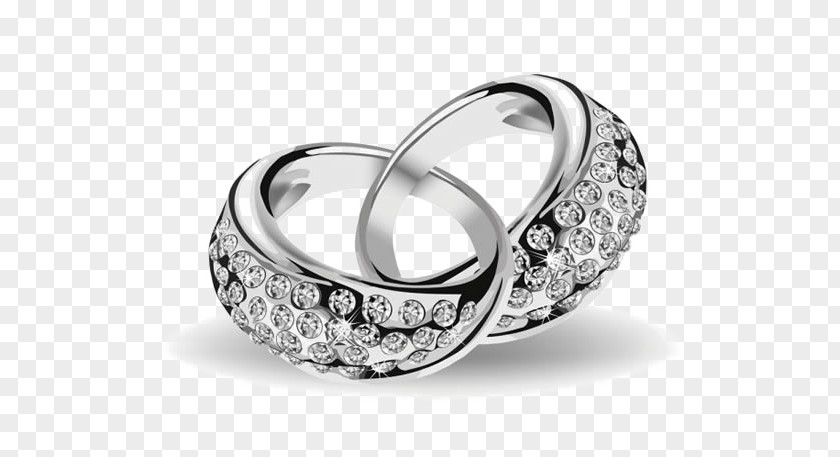 Textured Diamond Platinum Ring Engagement Wedding Clip Art PNG