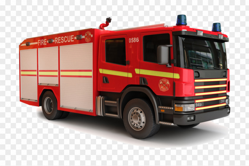 Firefighter Fire Engine Royalty-free Department Siren PNG
