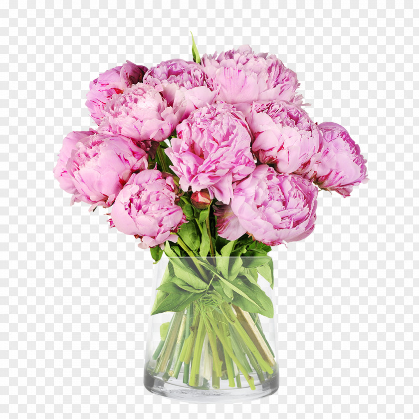 Flower Bouquet Delivery Peony Cut Flowers PNG