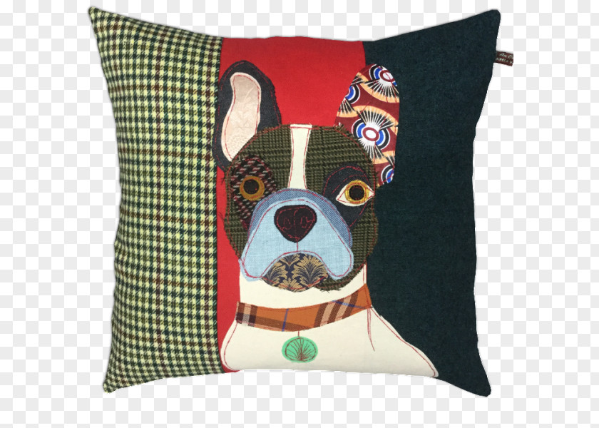 Pillow French Bulldog Dog Breed Boston Terrier Cushion PNG