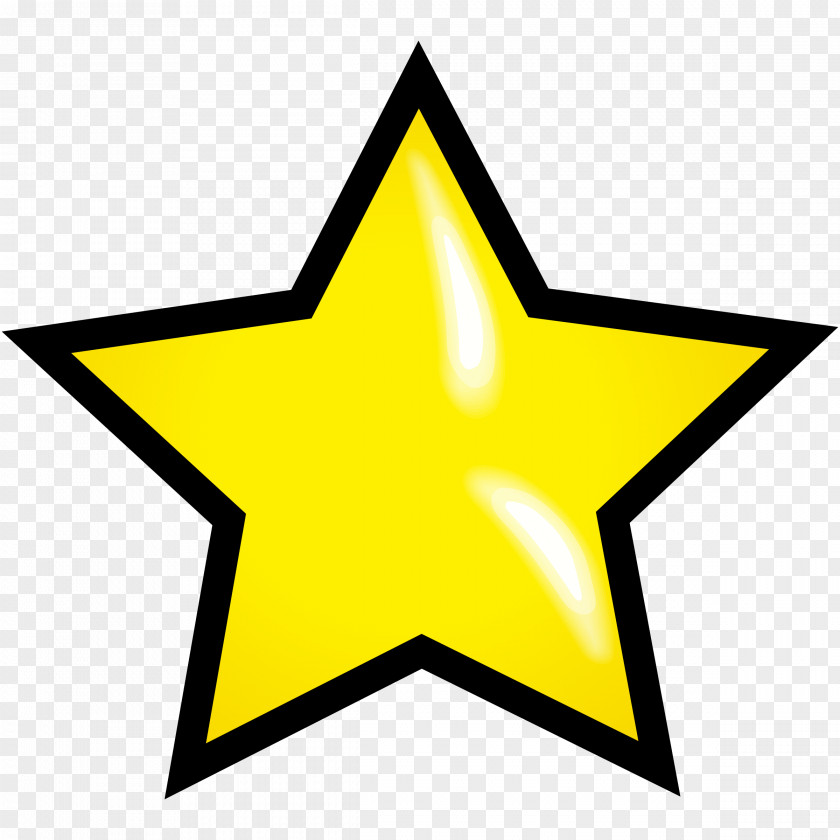 Star Yellow Clip Art PNG