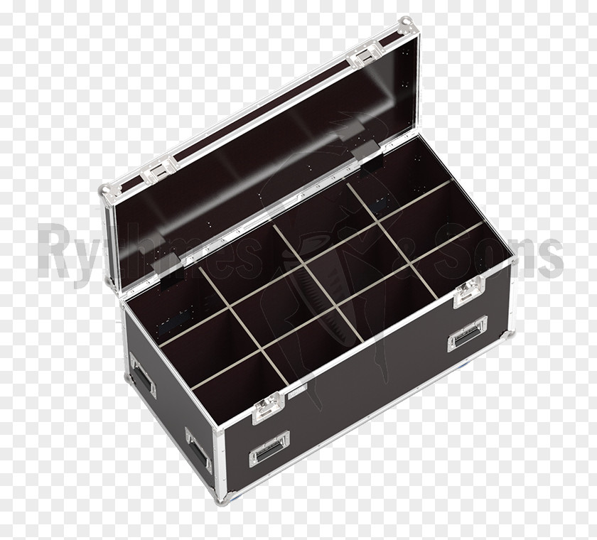 Wooden Briefcase Kit Road Case Intelligent Lighting Spotlight PNG