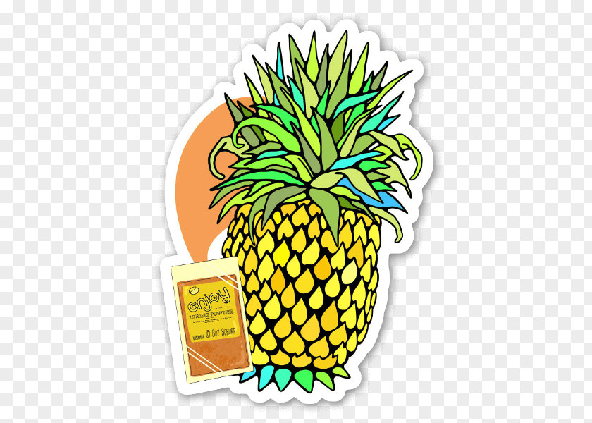 Pineapple Dole Food Company Sticker Li Hing Mui Clip Art PNG