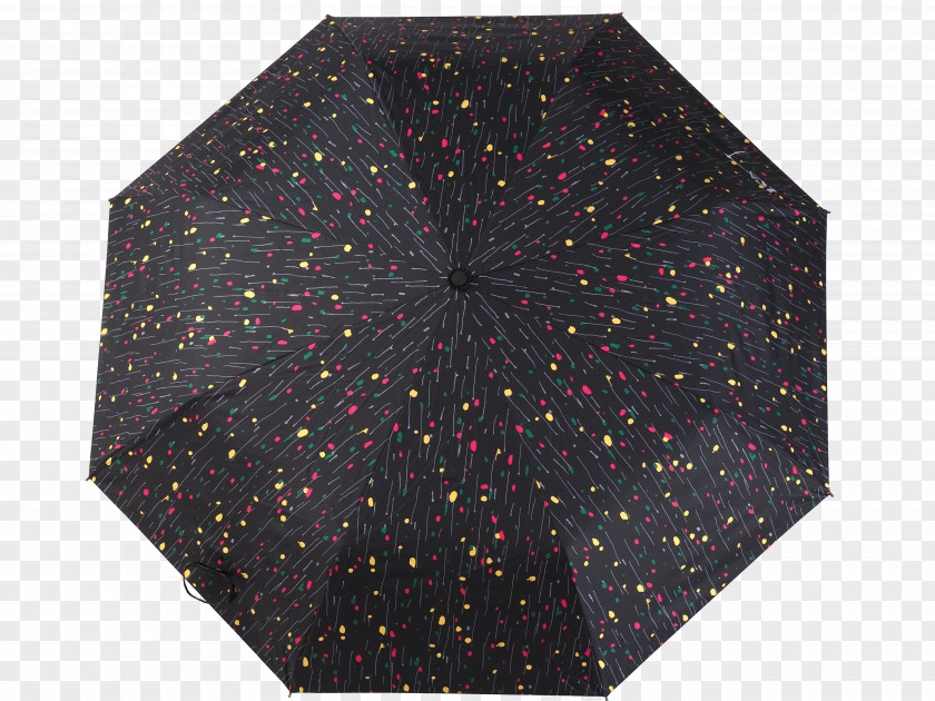 Red Dot Black Umbrella Violet Pattern PNG