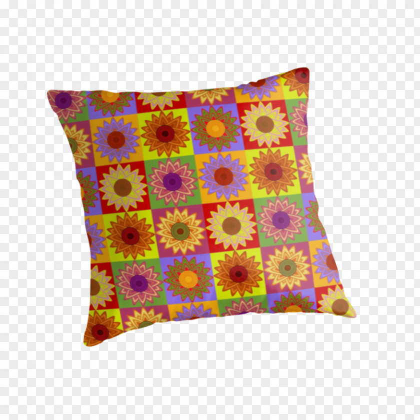 Sunflower Pattern Photography We Heart It Pillow PNG