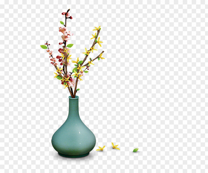 Vase Flower Bouquet Download PNG