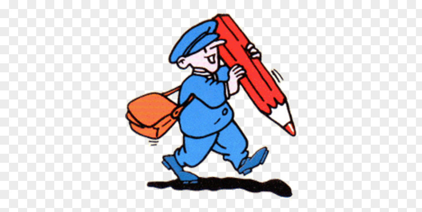 Animation Mail Carrier PNG
