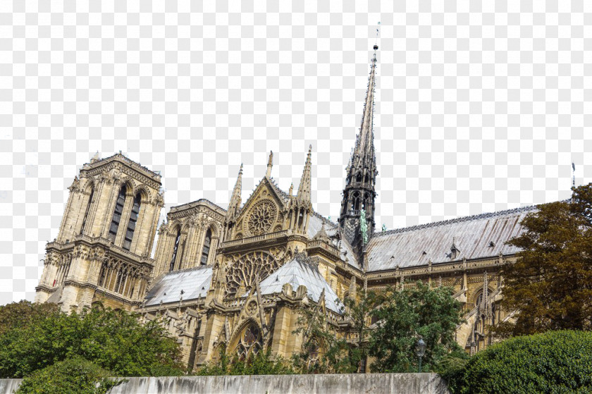 France Notre Dame Cathedral View Notre-Dame De Paris Pont Free Shop PNG