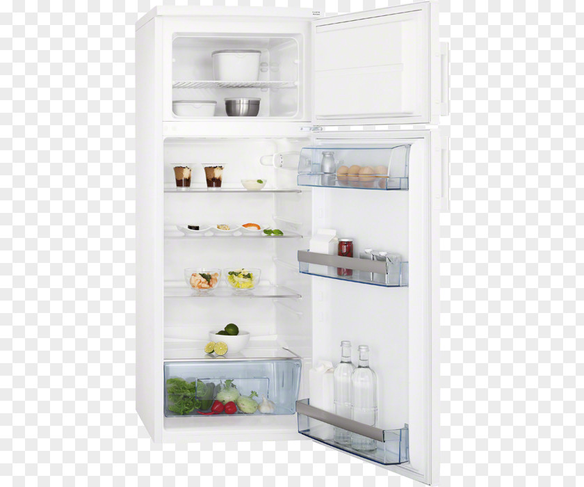 Frost AEG S72300DSW1 Refrigerator S52300DSW1 Electrolux Topfreezer RDB52311AW A+ PNG