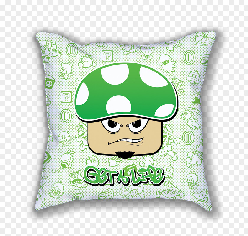 Throw Pillow Pillows Cushion Textile Mushroom PNG