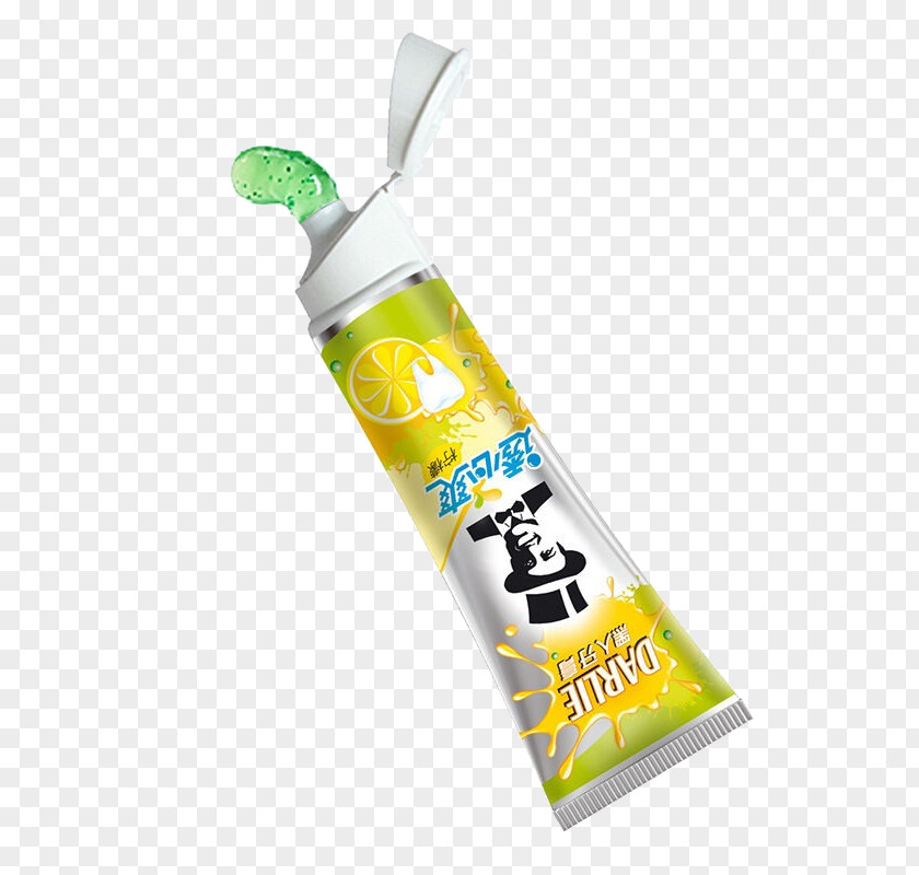 Toothpaste Yellow Darlie Fluoride Gram PNG