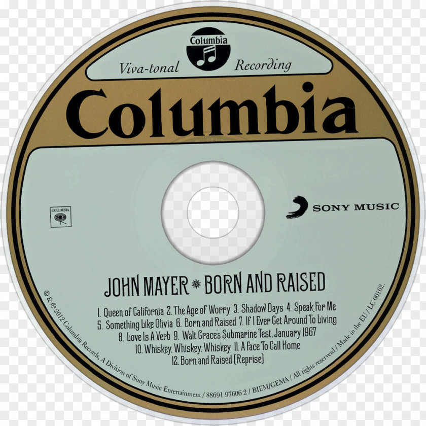 United States Compact Disc Born And Raised The Search For Everything DVD PNG