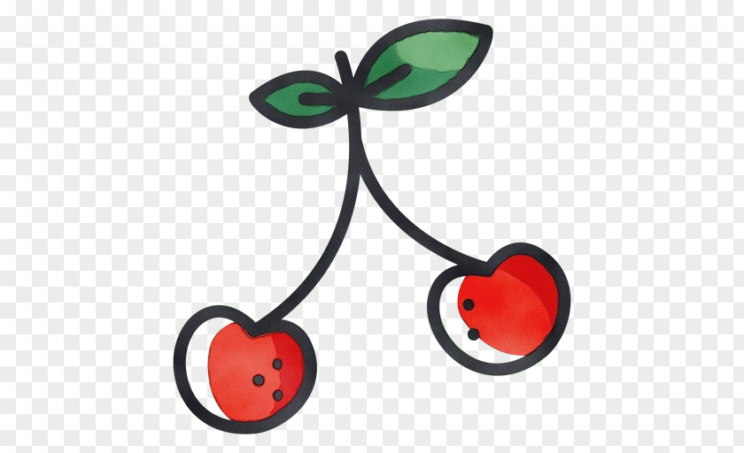 Fruit Drupe Transparency Drawing Cherries Silhouette PNG
