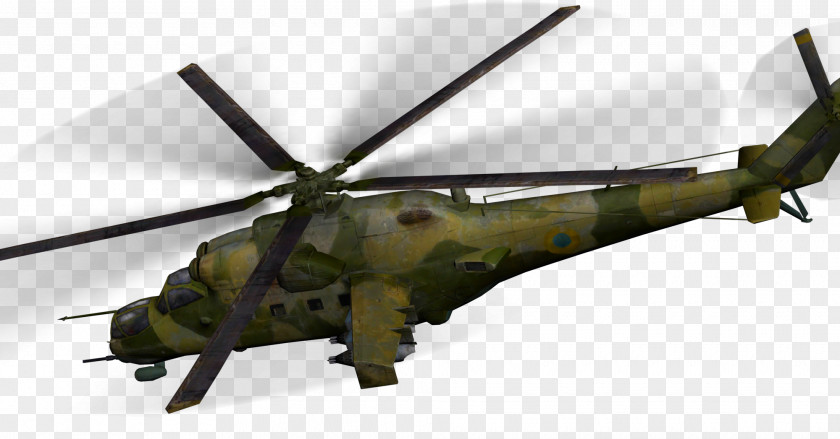 Helicopter Military Aircraft Mi-24 Rotorcraft PNG