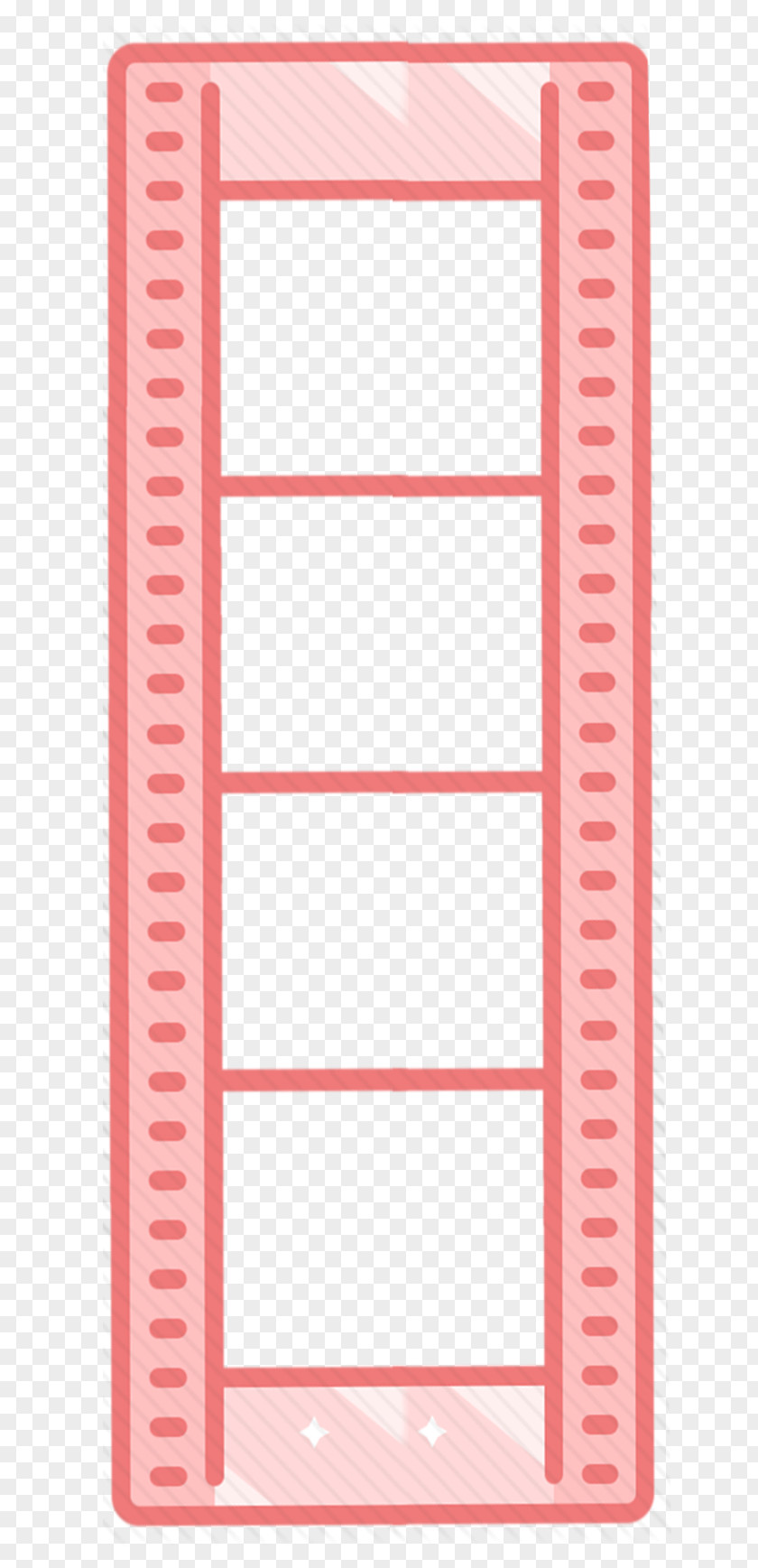 Paper Line Font RED.M PNG