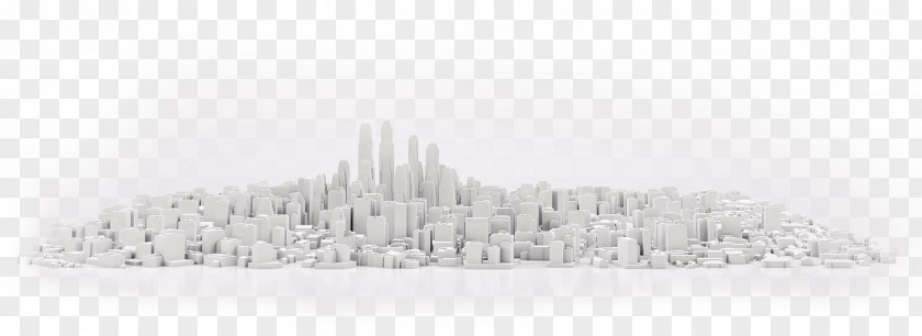Cityscape White PNG