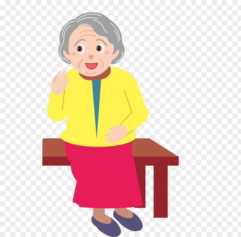 Elderly Woman Image Old Age Child Clip Art PNG