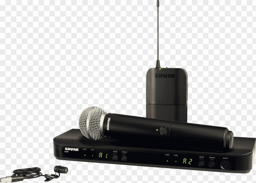 Microphone Shure SM58 Wireless SM31FH-TQG PNG
