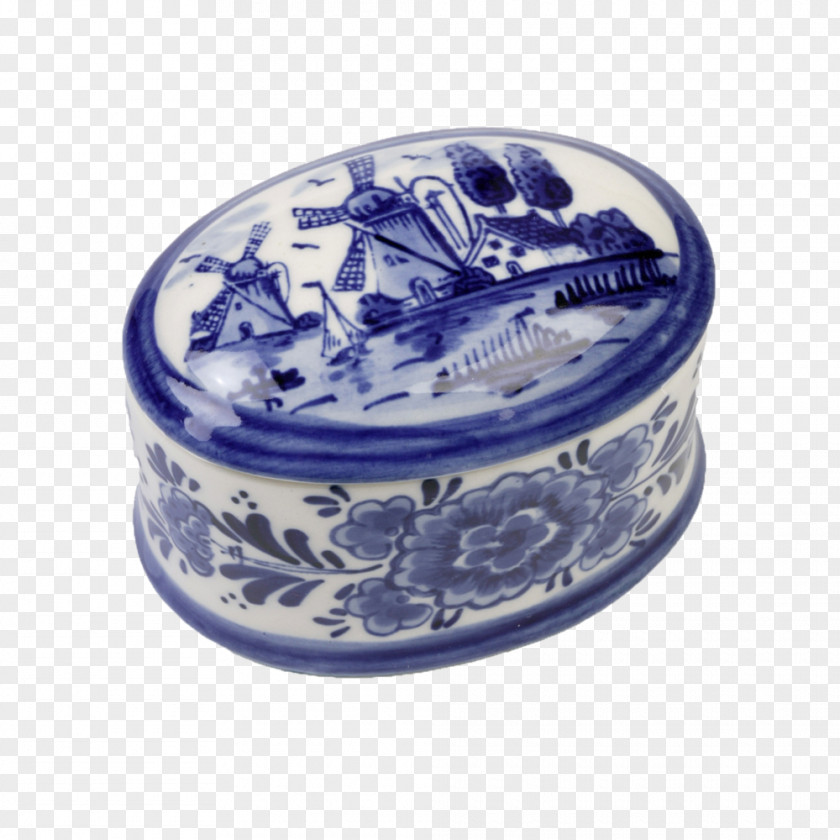 Mills Blue And White Pottery Porcelain PNG