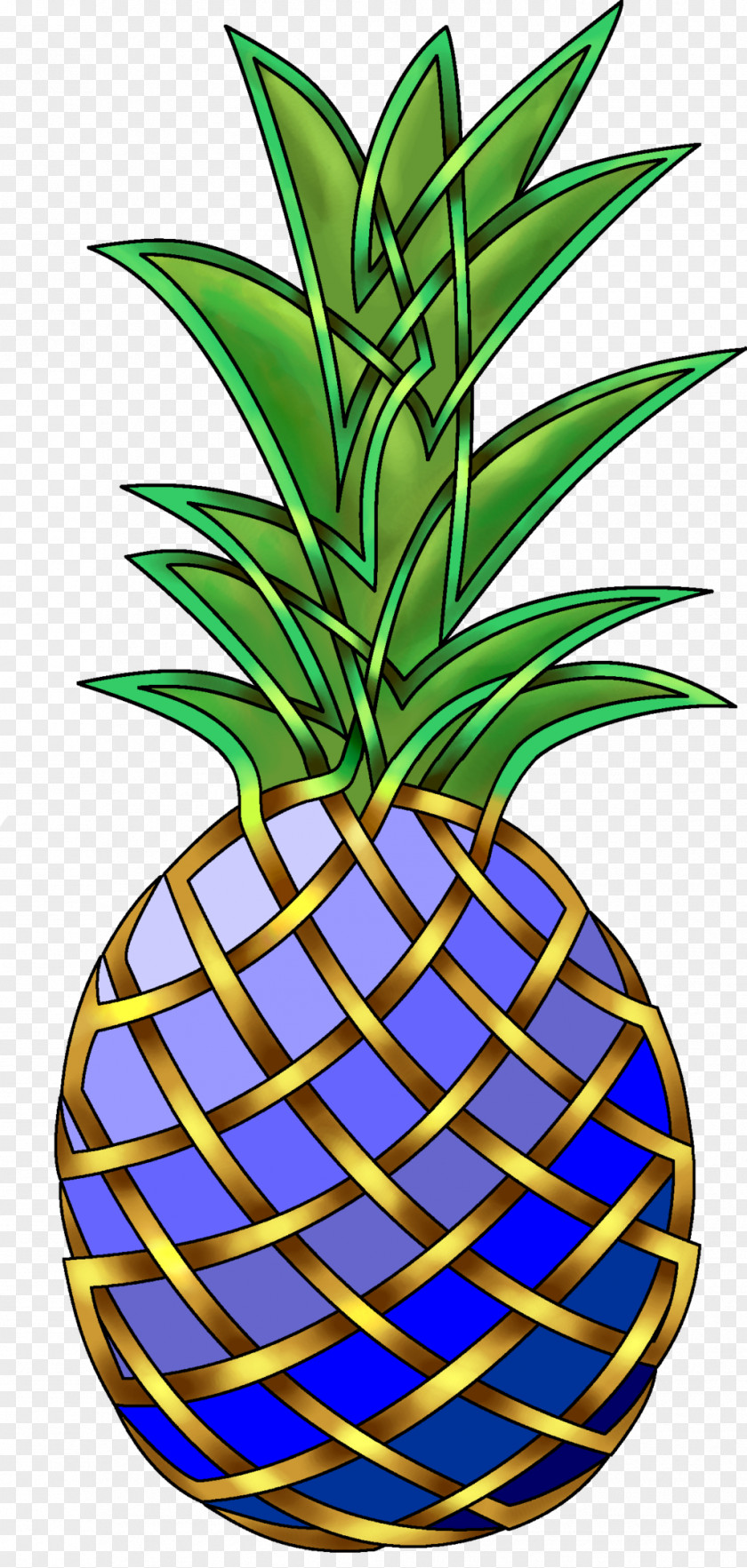 Watercolor Pineapple Raita Fruit Clip Art PNG
