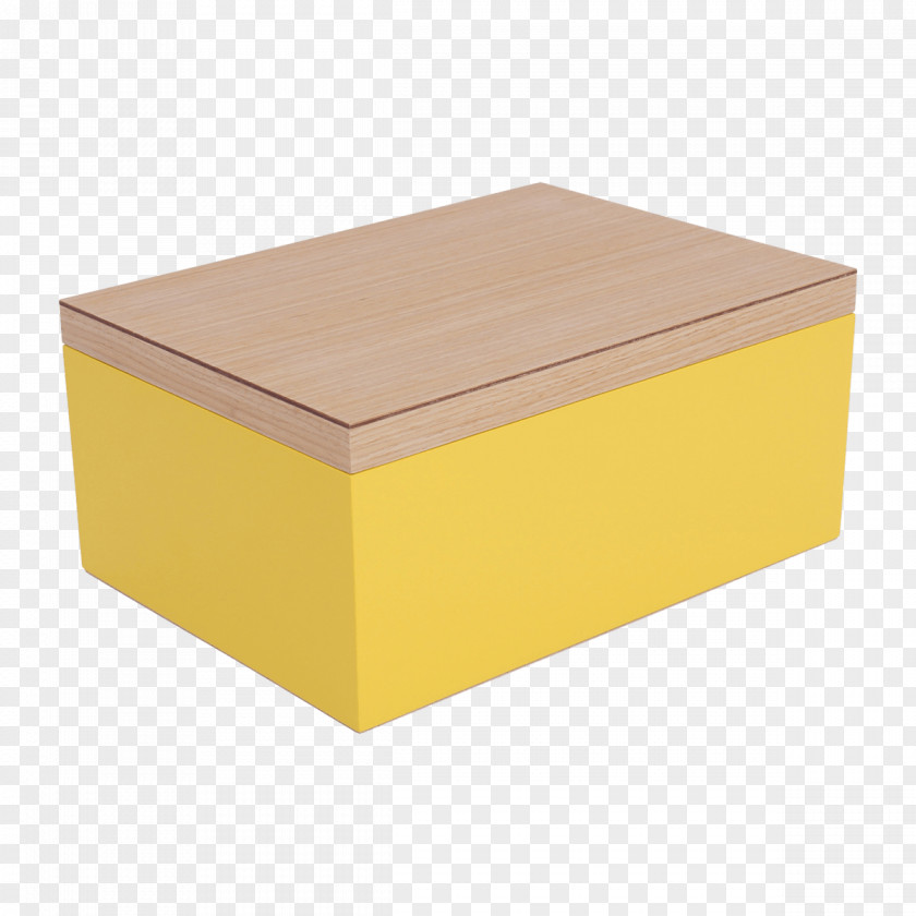 Yellow Box Rectangle Lid PNG