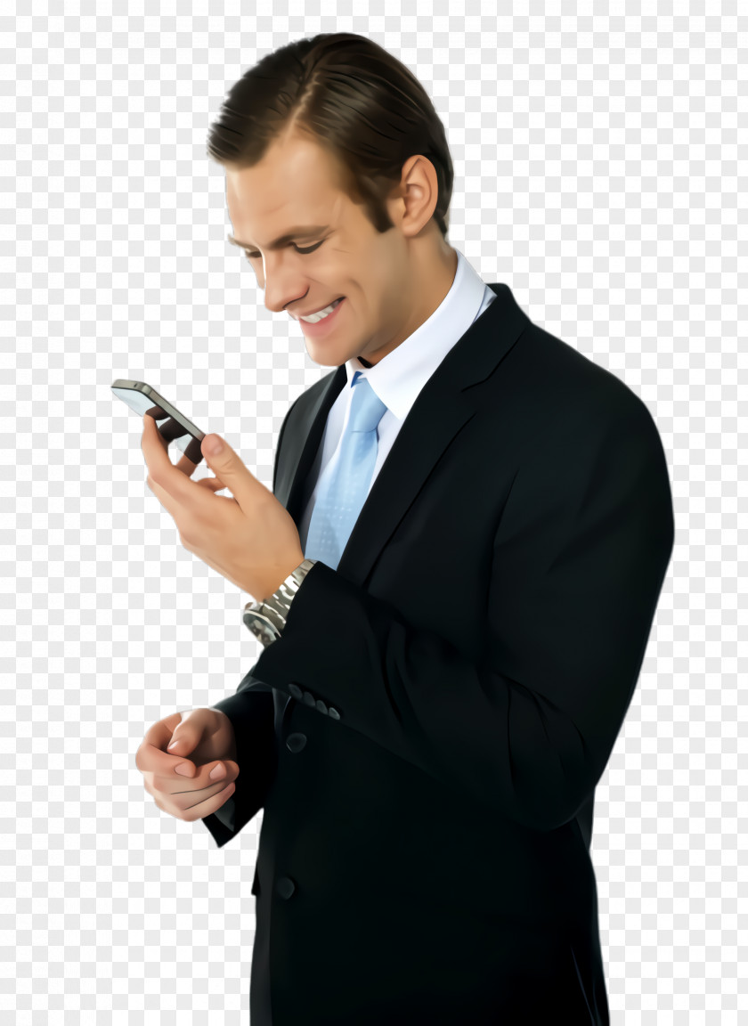 Gadget Electronic Device White-collar Worker Suit Formal Wear Businessperson Gesture PNG