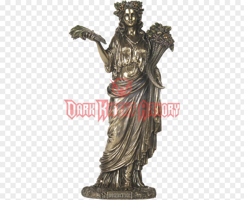 Greek Statue Demeter Ancient Greece Zeus Mythology PNG