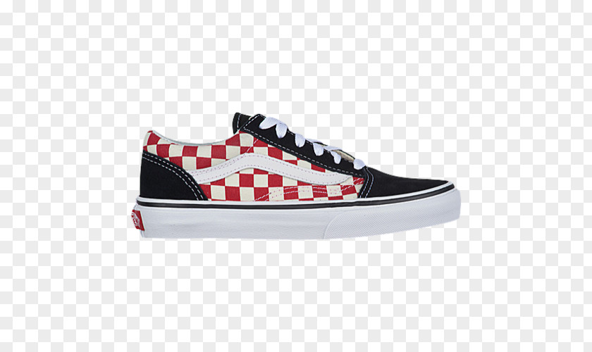 Red Checkered Vans Shoes For Women Men Old Skool Trainers Men's Classic Slip-on Skate Shoe Checkerboard Zephyr Pink US U Sports PNG