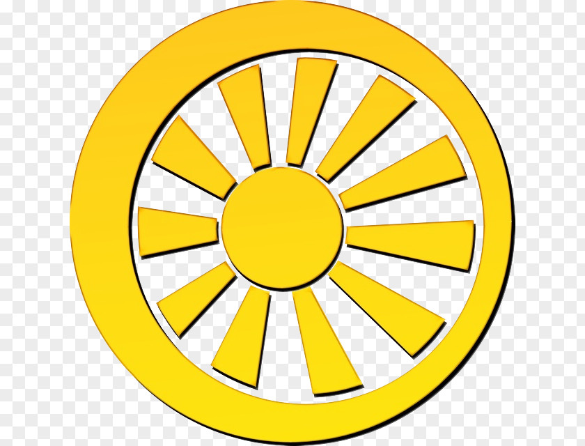 Symbol Sticker Yellow Clip Art Circle PNG