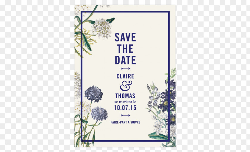 Wedding Invitation Floral Design Save The Date Botanical Garden Botany PNG