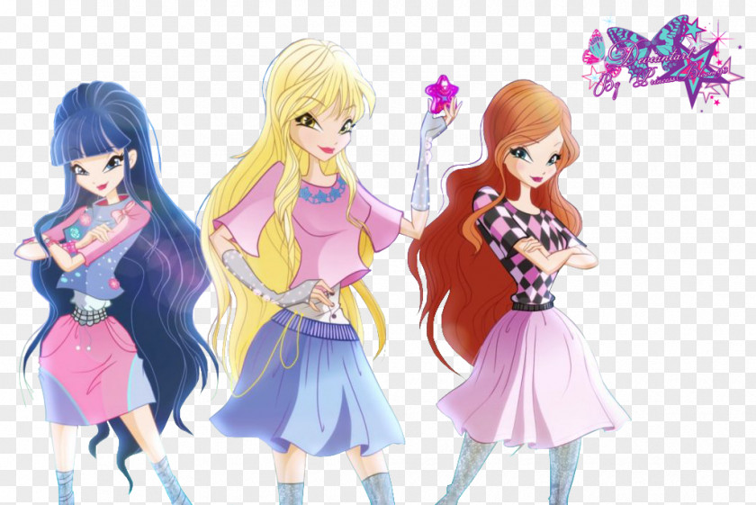 Winx Club Wow World Of Season 2 Bloom Stella Musa Tecna Flora PNG