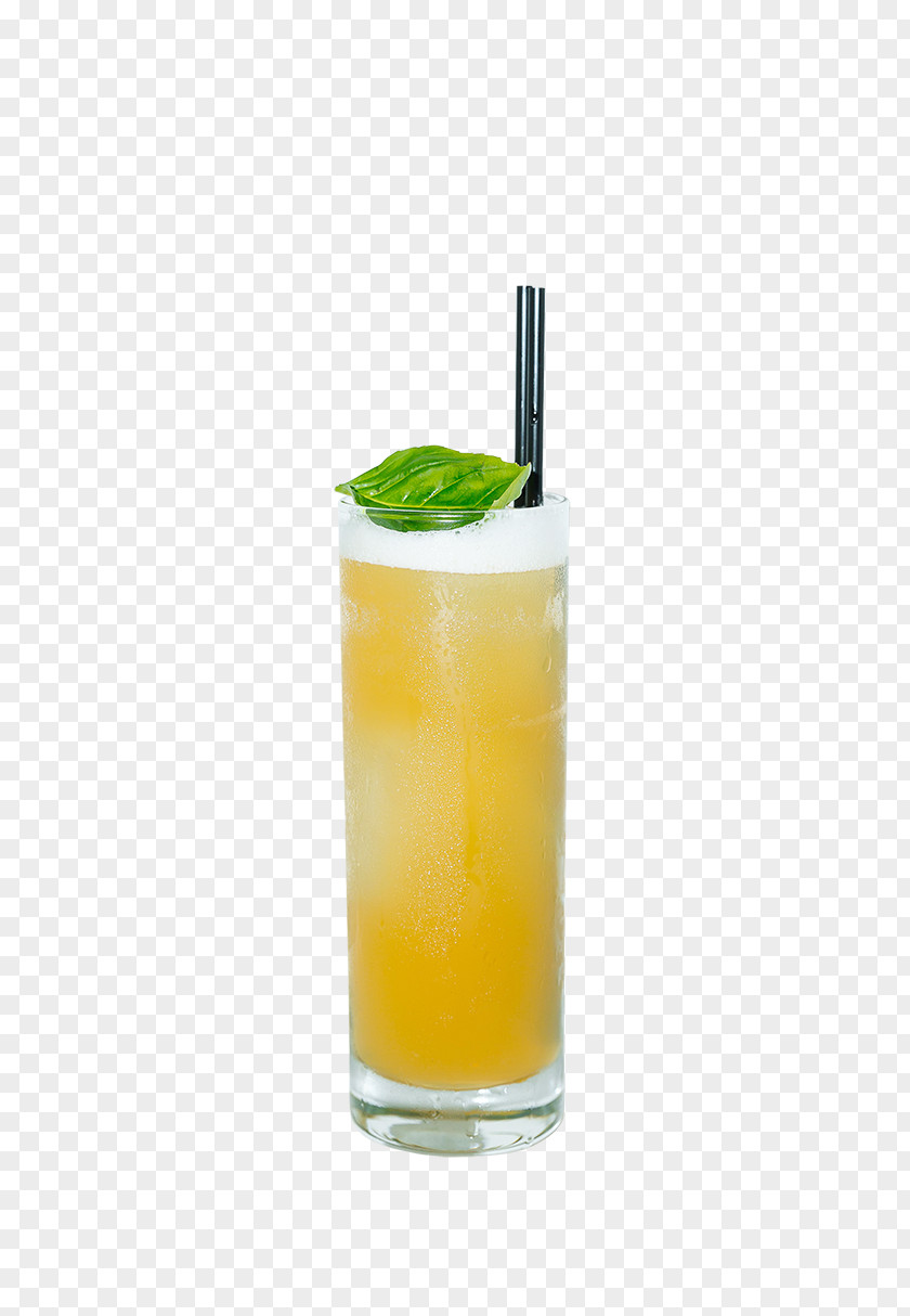 Basil Sour Cocktail Juice Sea Breeze Screwdriver PNG