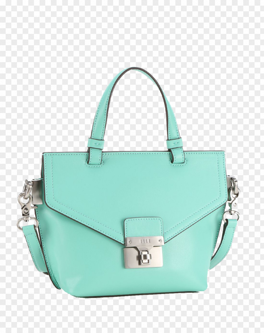 Elle Button Light Green Bag Handbag PNG