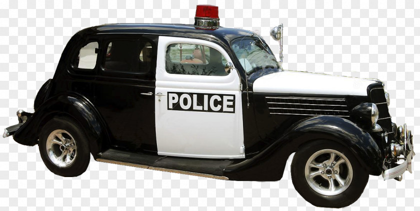 European And American Vintage Police Car Ford Crown Victoria Interceptor Stock Photography PNG