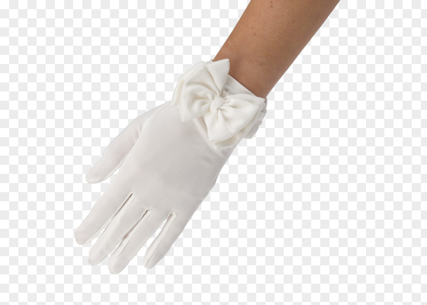 Satin Evening Glove White Silk PNG