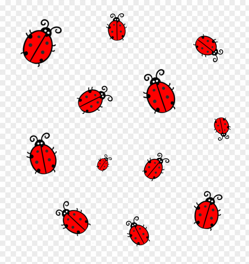 Coccinella Septempunctata Ladybird Point Mouse Mats Clutch Clip Art PNG