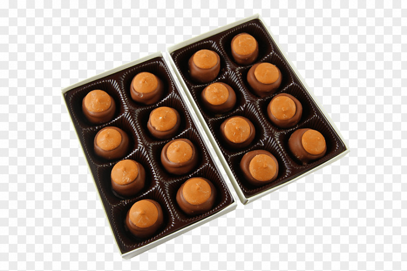 Dark Chocolate Praline Balls Bonbon Buckeye Candy Truffle PNG