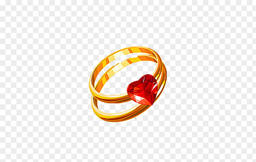 Cartoon Love Jewelry Advertising Wedding Ring Engagement Clip Art PNG
