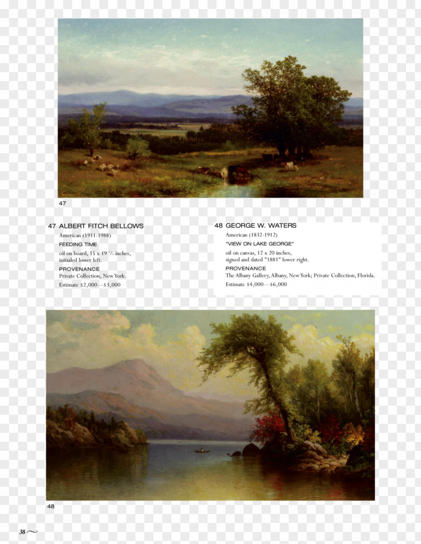 European Oil Painting Water Resources National Park Loch Ecoregion PNG